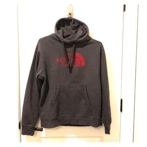 North Face Gray hoodie